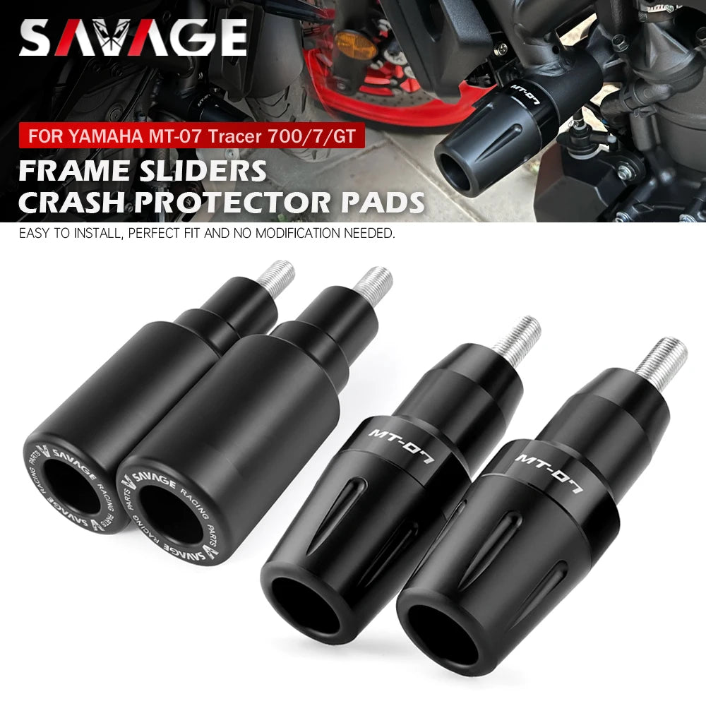 Frame Crash Slider Engine Guard Protector for Yamaha MT-07 Tracer 700 7 GT