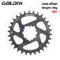 0/3/6mm Offset Goldix Chainring Narrow Wide Direct Mount for SRAM MTB