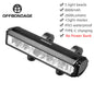 Offbondage Bicycle Light Front 1400Lumens USB Rechargeable Waterproof Flashlight