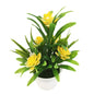 Artificial Flowers Plant Pot Fake Decor for Home Office Garden Balcony