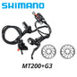 Shimano MT200 MT201 M315 MTB Mountain Bike Hydraulic Disc Brake MT200 Brakes 2 Piston 3 Finger Steel Lever BL-MT200-EXPROTAS