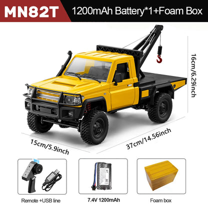 1/12 Truck 4WD Remote Control Off-Road Crawler Car RTR for Boys Adults