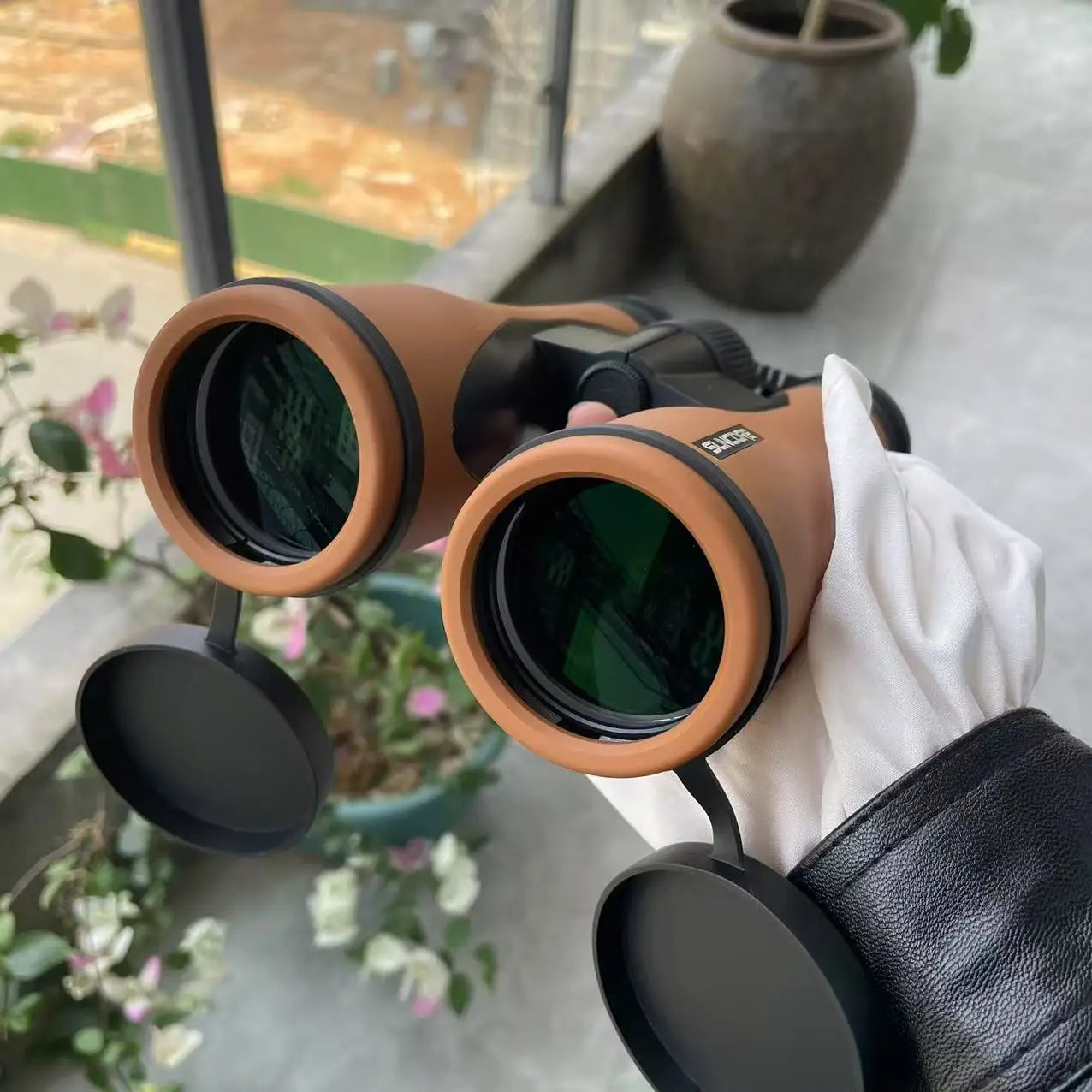12x50 HD Binoculars Centre Focus Wildlife Hiking Concert Cruise Optics