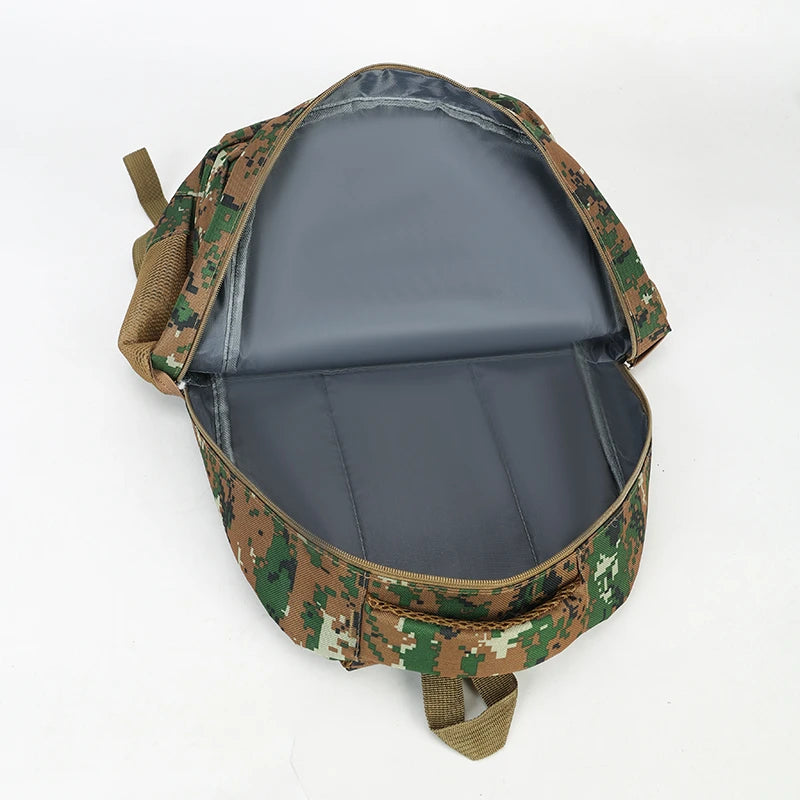Large Capacity Tactical Backpack Camouflage Hiking Rucksack Outdoor Bag