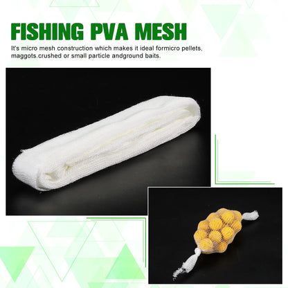 5M Fishing Net PVA Soluble Mesh for Carp Bait Lure Freshwater Angling