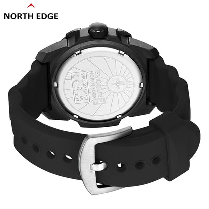 NORTH EDGE EVOQUE 2 Military Digital Watch Solar Power 50M Waterproof Sport