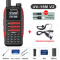 Baofeng UV16M Two Way Radio Walkie Talkie Long Range UHF VHF AM FM