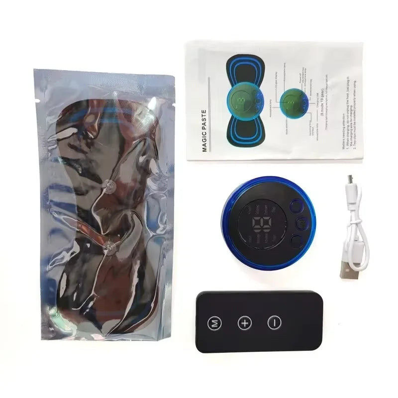 Neck Massage Massager Electric Muscle Pain Relief 4Pcs 19 Levels Vibration