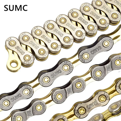 Bike Chain SUMC Half Hollow  116L 9/10/11/12 Speed for Shimano SRAM Campagnolo