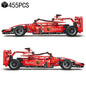 455Pcs F1 Building Blocks Car Model MOC Toy Construction Set for Children