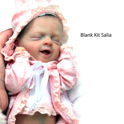 12" Reborn Baby Doll Kit Salia Mini Unpainted Vinyl DIY Blank Unassembled Toy