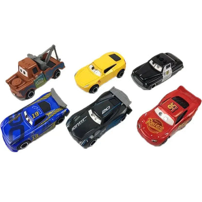 Disney Pixar Car 3 6/7pcs Set Lightning McQueen Jackson Storm Mack Uncle Truck 1:55 Dietcast Metal Car Model Children's Toy Gift-EXPROTAS