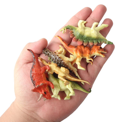 Jurassic Dinosaur 12PCS Action Figures T-Rex Velociraptor Kids Toy Set
