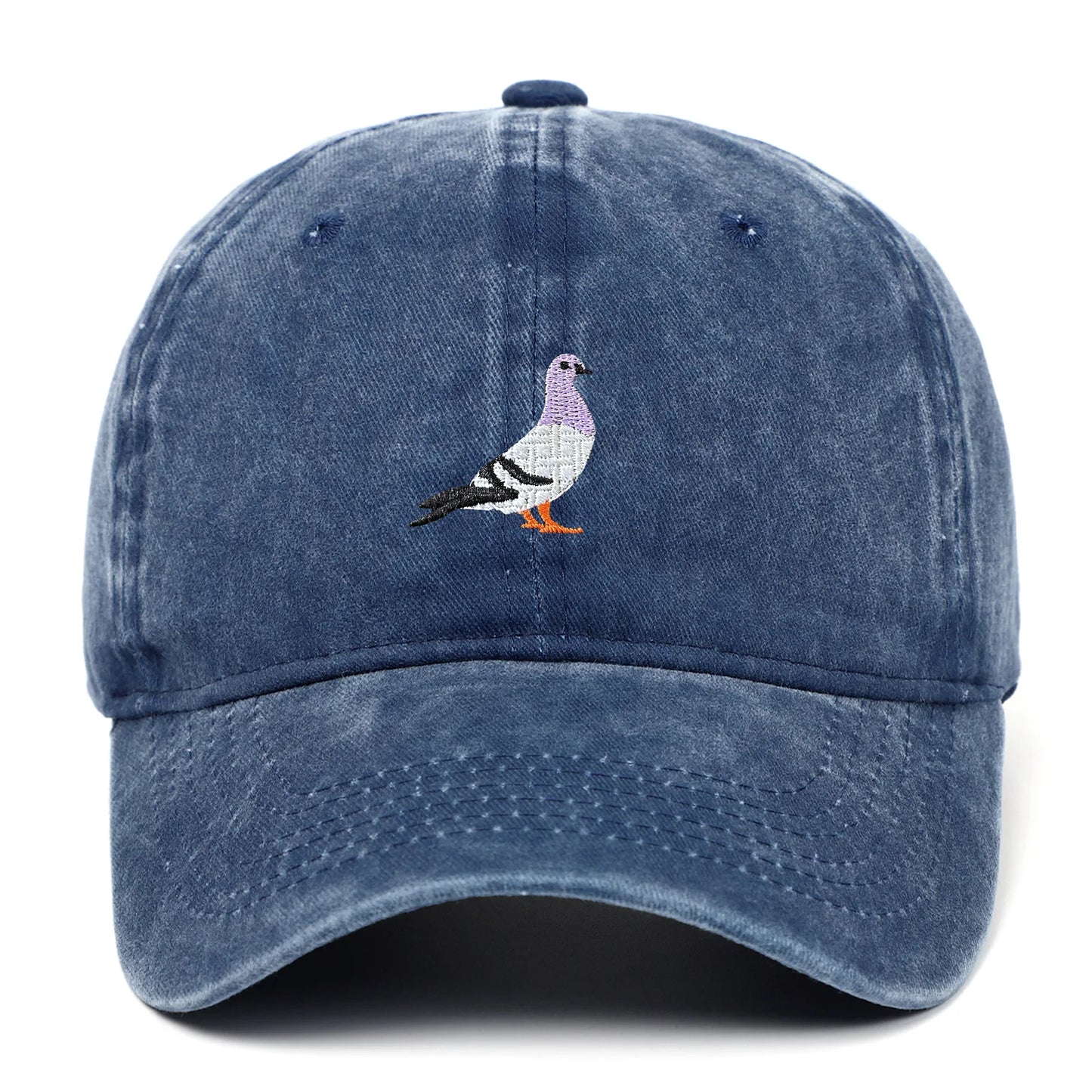 Outdoor Sun Protection Baseball Cap Pigeon Embroidered Unisex Hat