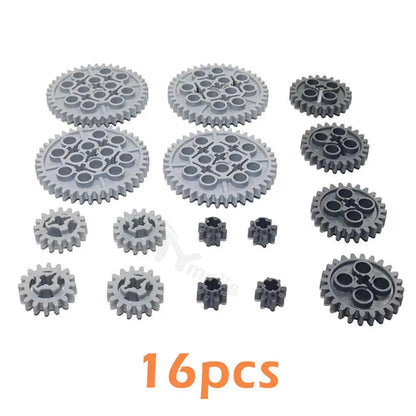 100Pcs Link Chain Gear Parts for MOC Building Blocks Train Toys