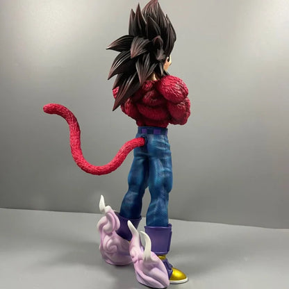 29cm Dragon Ball GT SSJ4 Goku Vegeta Figure PVC Anime Action Model Toy