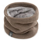 Men Face Cover Neck Warmer Scarf Winter Thermal Fleece for Women Ski