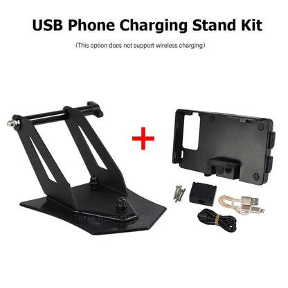 12mm GPS Phone Holder Navigation Bracket Adapter for BMW R1250RT 2021-2024