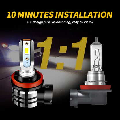Motorcycle 9600LM LED Headlight High Low Beam Park Light Bulbs Kit 4PCS White 6000K  For 2008 2009 Suzuki GSXR 600 750-EXPROTAS