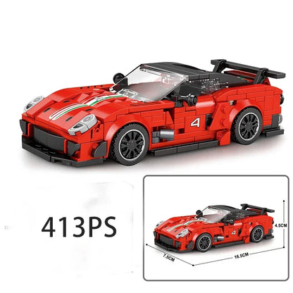 Car Series Building Blocks Model Sets Sports Racing Speed Champion DIY Educational Bricks Toys Boys Kids Adult Christmas Gifts-EXPROTAS