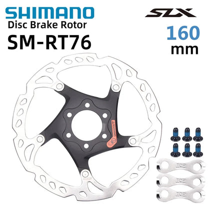 Shimano SM-RT76 Ice Technologies 6-Bolt Disc Brake Rotor 160-203mm
