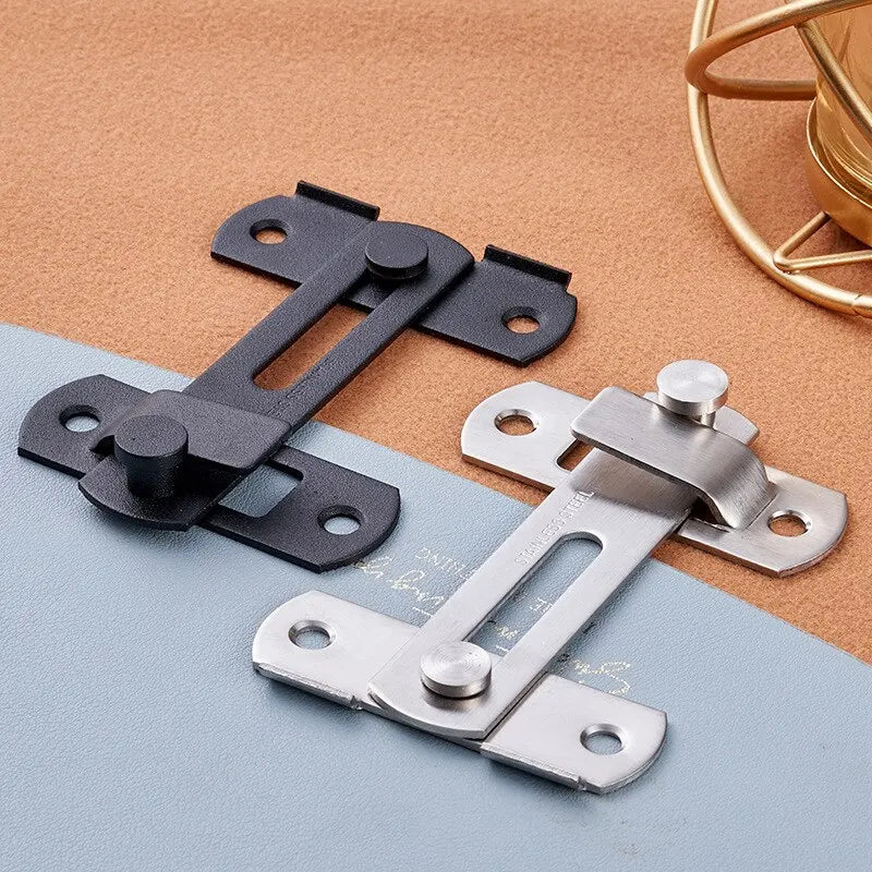 Barn Door Latch Sliding Right Angle Bolt Wine Cooler Closet Baby Safety