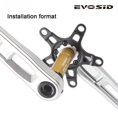 EVOSID 110BCD Road Bike Crankset Hollow Tech 165/175mm CNC Bolts