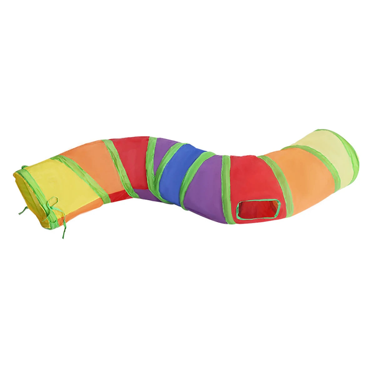 Foldable Cat Tunnel Tube Interactive Toy for Kitty Puppy Indoor Play