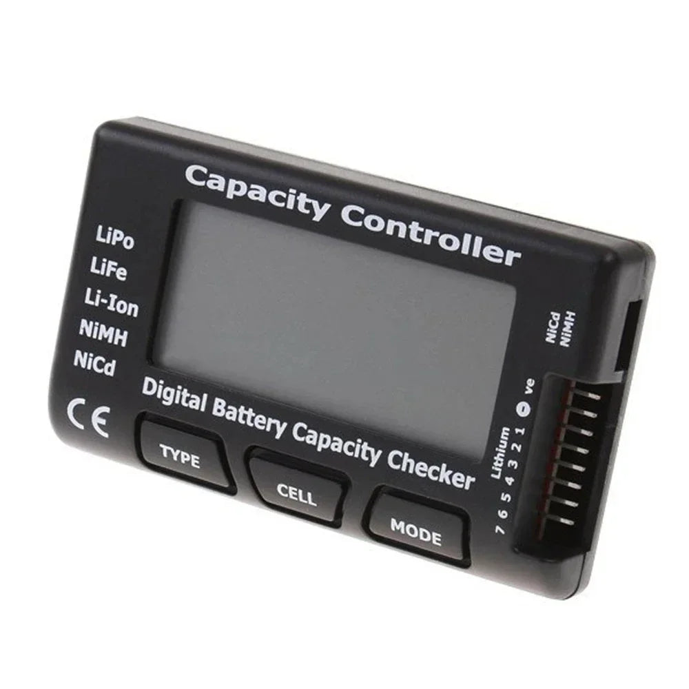Digital Battery Capacity Checker RC LiPo Li-ion Nimh Nicd Tester Cellmeter-7