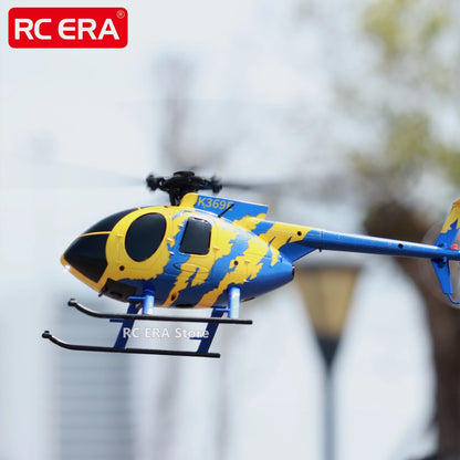 RC ERA C184 Mini MD500 Helicopter Optical Flow Remote Control Hobby Toy Gift
