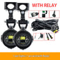 Upgrade Motorcycle fog light Auxiliary Lights Brighter Lamp 40W 6000K for BMW R1200GS F800GS F700GS F650 K1600-EXPROTAS