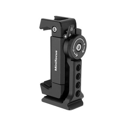 Metal Cell Phone Tripod Mount Smartphone Holder Adapter Aluminum w Cold Shoe Arca for iPhone 13 12 11 Max Pro X XR Xs 6 7 8 Plus-EXPROTAS