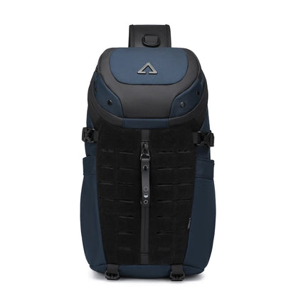 OZUKO Waterproof Men's Shoulder Bag Large Capacity Fashion Quality Chest Bag Short Trip Messenger Sling Crossbody Bag