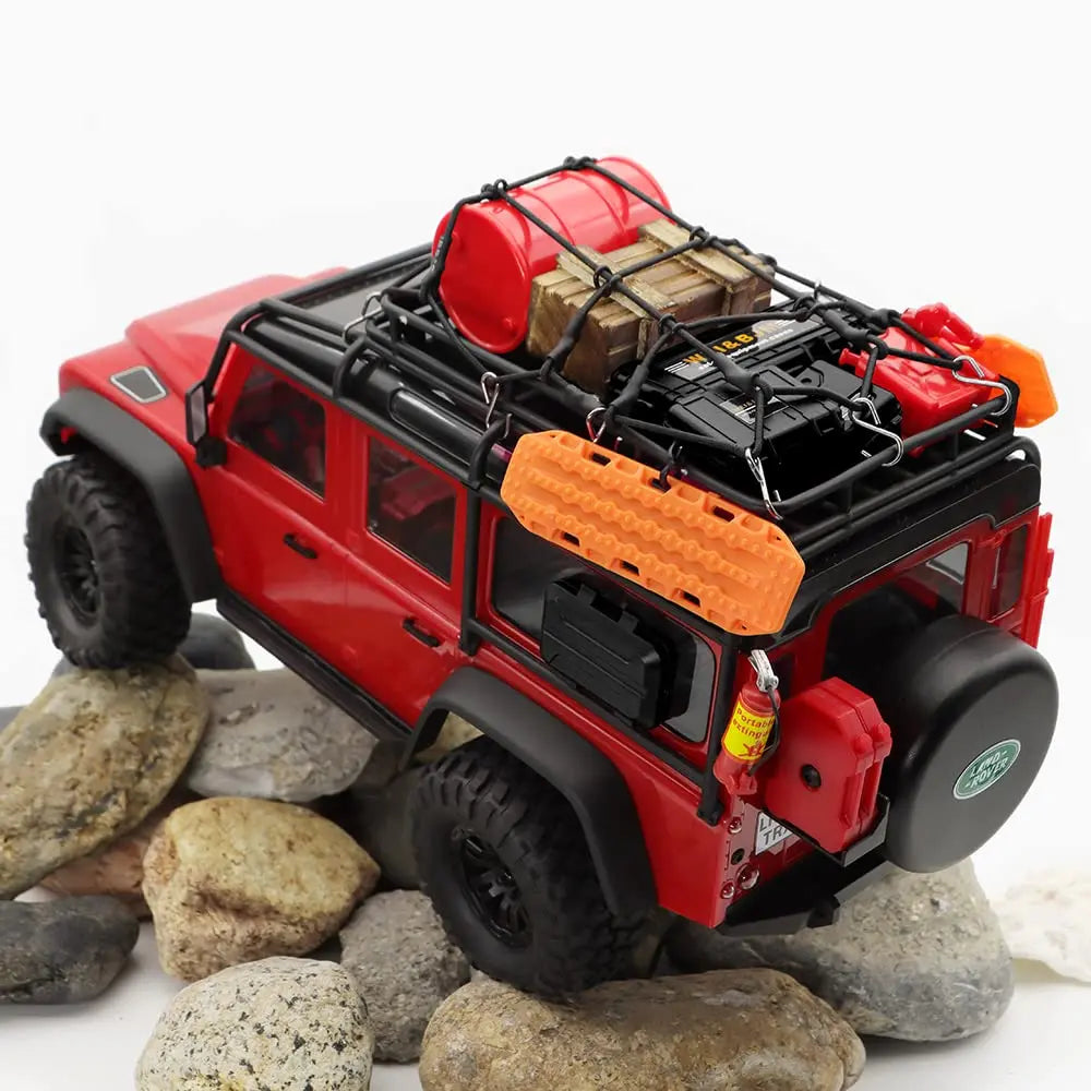 RC Crawler Decoration Luggage Net for 1/18 TRX4M 1/24 SCX24 Car Parts