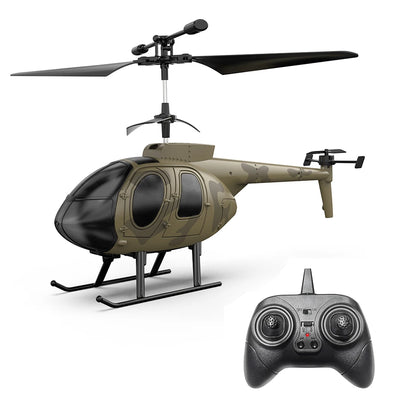 2.4GHz MD500 RC Helicopter 6-Axis Gyro Altitude Hold Remote Control Beginner Toy