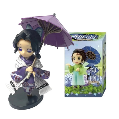 Blind Box Demon Slayer Figures Tanjiro Nezuko Kamado Anime Collectibles