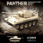 WW2 German Tiger I Tank Building Blocks Military Toy Set for Kids