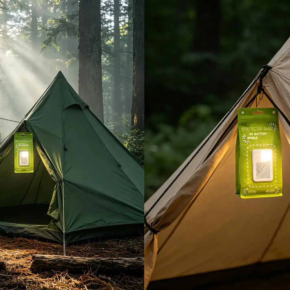 Portable Salt Water Emergency Lamp LED Light for Outdoor Camping Fishing