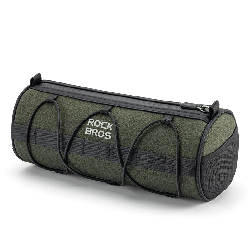 ROCKBROS Handlebar Bag 2L Portable Shoulder Bag Reflective Front Tube Bike Pannier