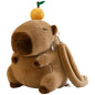 Capybara School Bag Plush Backpack Kawaii Cute Large Capacity for Kids