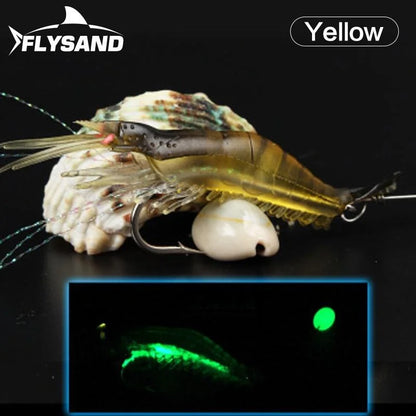 Lifelike Sharp Hook Soft Crab Fishing Lure Bait 1PC Flysand Silicone