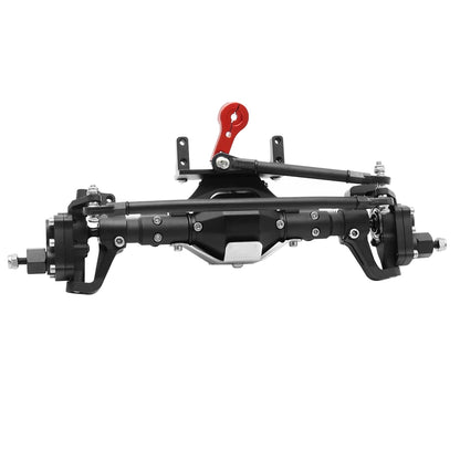 Front & Rear Portal Axle CNC Aluminum Alloy for 1/10 RC Crawler SCX10 II 90046 90047 - EXPROTAS
