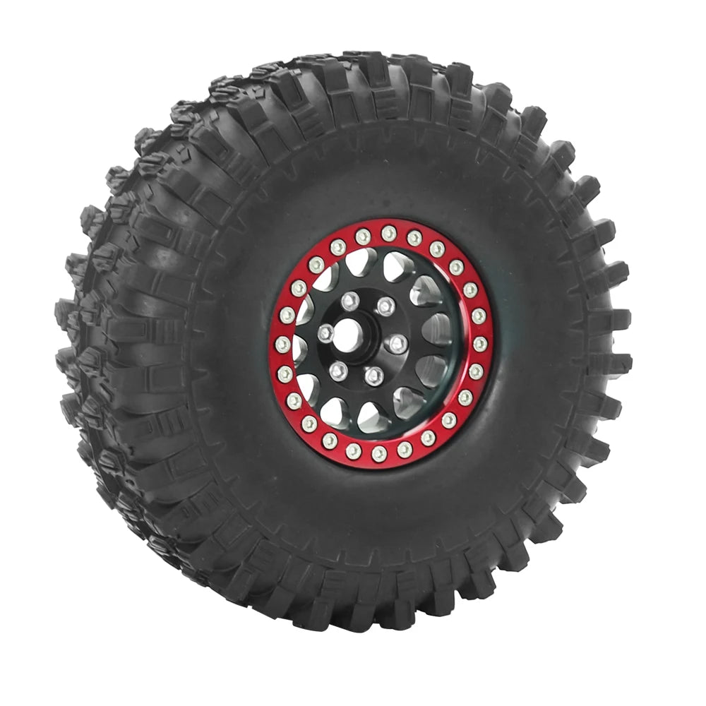 Beadlock Wheel 1.9 Metal Rim for 1/10 RC Crawler Axial SCX10 TRX-4 Redcat
