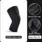 Compression Knee Brace Sleeve Elastic Support Pad for Gym Running Basketball