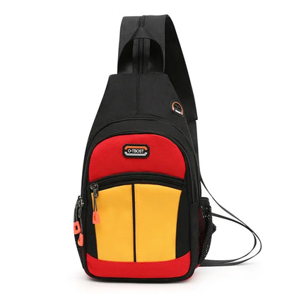 Shoulder Bag Backpack Men Women Crossbody Sling Travel Rucksack USB 2023