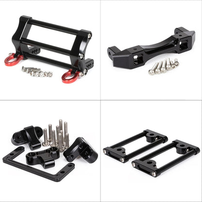 Carbon Fibre LCG Chassis Kit Rails V2 Skid 1/10 RC Crawler SCX10 III