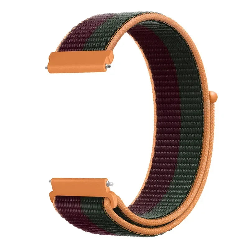 20mm 22mm Nylon Strap for Garmin Forerunner Venu Vivoactive Watch Band