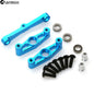 RC Car Upgrade Parts for Tamiya TT02 Metal Front Rear Steering Swing Arms
