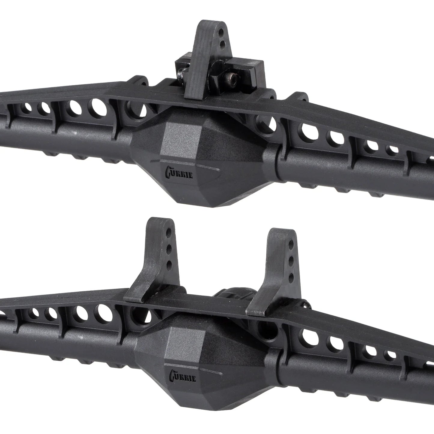 HooCrawler Carbon Rear Upper Link Riser Single Dual 1/10 RC Capra F9 Portal Axle