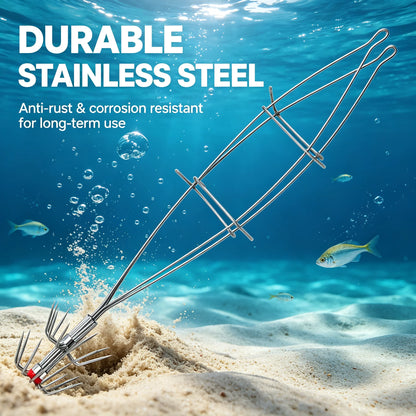 1PC Steel Squid Hook Stainless Fishing Jig Octopus Lure Saltwater Tackle